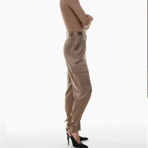 NWT Aritzia color deep taupe Refined Cargo Pant - Picture 7 of 7